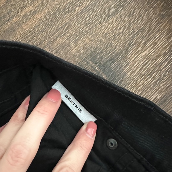 SLVRLAKE denim beatnik split jeans - Picture 4 of 9